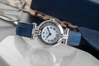 Thumbnail von Cartier Vendome Colisée must de Cartier Lady Vermeil 925 Damenuhr Ref. W1001665 690002