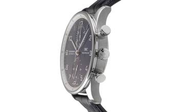Thumbnail von IWC Portugieser Chronograph Laureus Chronograph Automatik Stahl Ref IW371432 Limitiert B&P