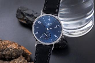 Thumbnail von NOMOS Tangente Neomatik Stahl Automatik Herrenuhr Ref. 191 Box & Papiere 2023