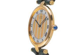Thumbnail von Cartier Trinity Vendome LC GM Vermeil 925 Silber Trinity Dial Medium Size Ref. 590003