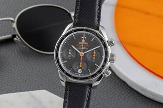 Thumbnail von Omega Speedmaster 38 Chronograph Automatik Stahl 324.32.38.50.06.001 B&P