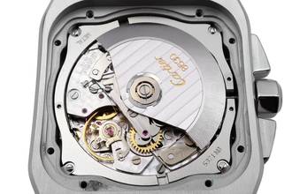 Thumbnail von Cartier Santos 100 Chronograph Stahl / Gold Automatik Ref. W20091X7 Papiere 2015