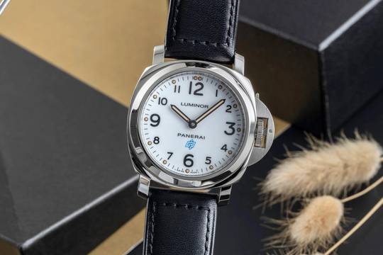  Panerai Luminor Base Logo Handaufzug Stahl Ref. PAM00630 B&P 2017 