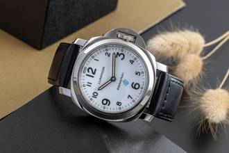 Thumbnail von Panerai Luminor Base Logo Handaufzug Stahl Ref. PAM00630 B&P 2017