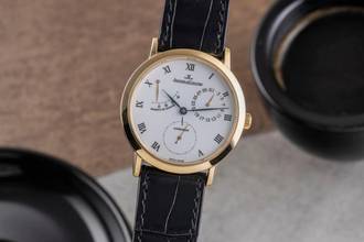 Thumbnail von Jaeger-LeCoultre Gentilhomme 18K (0,750) Gold Ref.155.140.930 155.1.93 B&P 1994