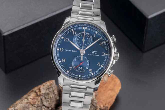  IWC Portugieser Yacht Club Chronograph Flyback Automatik Ref. IW390701 B&P 2020 