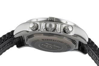 Thumbnail von Breitling Chronomat GMT 47 GMT Chronograph Stahl Automatik Ref. AB0413B9/BD17 B&P