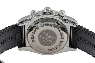 Thumbnail von Breitling Chronomat GMT 47 GMT Chronograph Stahl Automatik Ref. AB0413B9/BD17 B&P