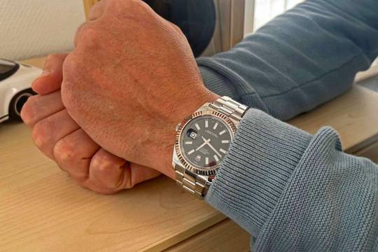  Rolex Datejust II perfektes Fullset LC100 