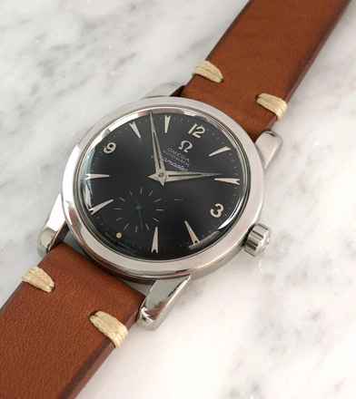  Omega Seamaster Serviced Seamaster Vintage Automatic Automatik Black Restored Dial Bumper 2576 2576 