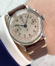 Thumbnail von Omega Classic Serviced EXTRACT 38mm 33.3 Chronograph Vintage CK 987 CK 987