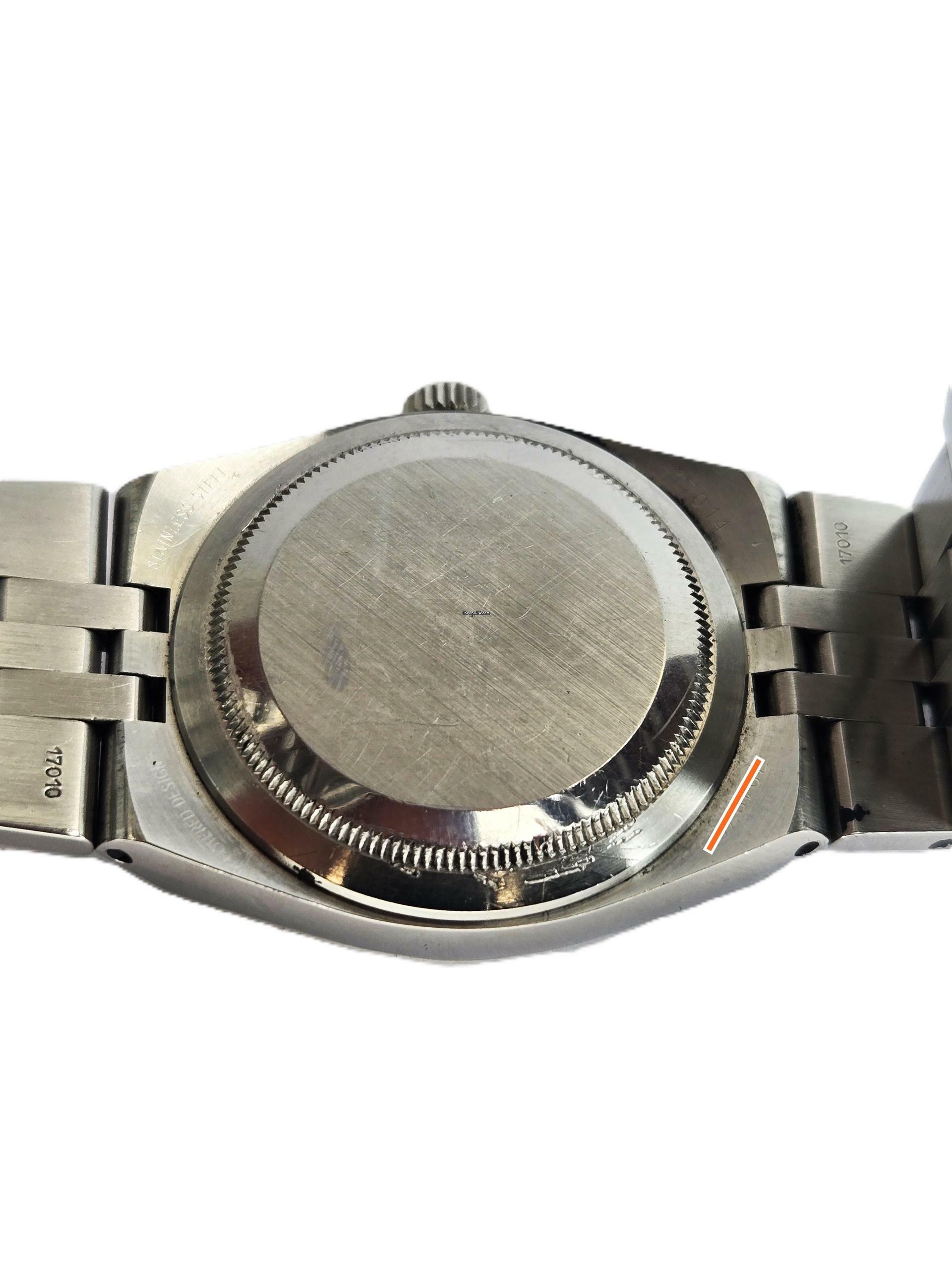 Thumbnail von Rolex Datejust Oysterquartz 18k Bezel rare white Dial