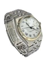 Thumbnail von Rolex Datejust Oysterquartz 18k Bezel rare white Dial