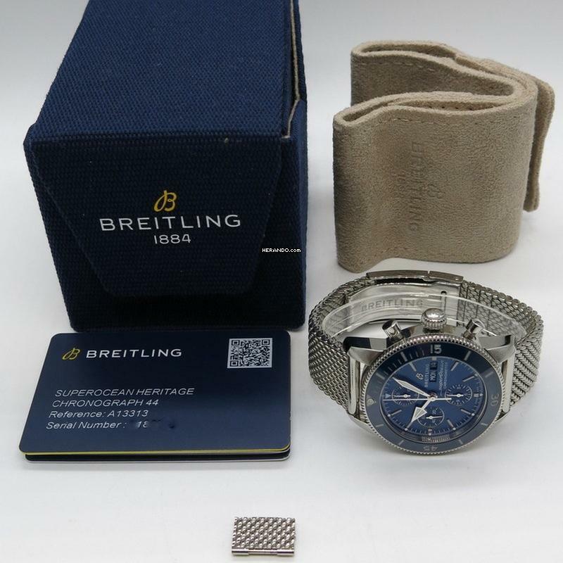 Thumbnail von Breitling Superocean Heritage II - ref. A13313 - Jahr: 2024 - Mit B&P Fullset Fullset