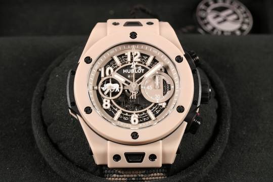  Hublot Big Bang Unico SORAI - Big Bang Skeleton Unico Beige 45 mm - limited edition of 100 pcs. 