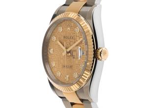 Thumbnail von Rolex Datejust 36 Jubilee Diamanten Ref.126233 2018 Full Set wie Neu Vintage Datejust Jubilee Diamanten