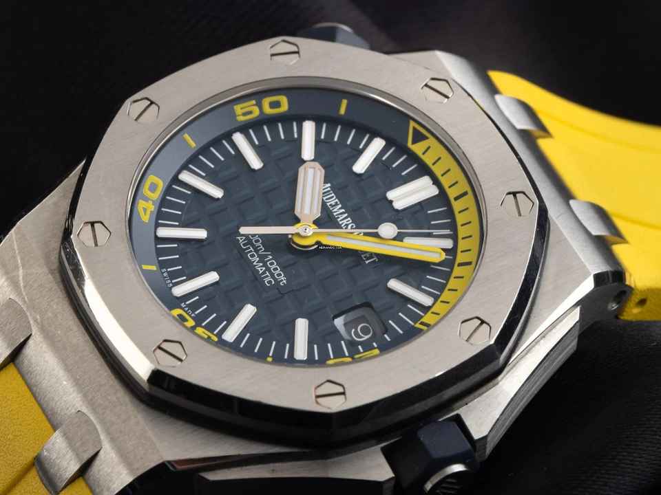  Audemars Piguet Royal Oak Offshore Diver Ref.15710ST.OO.A027CA.01 2021 Full Set wie Neu Vintage Royal Oak Offshore 