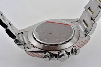 Thumbnail von Rolex Daytona Cosmograph Rehaut 116520 LC110 Chromalight Rolex Service 01/2026