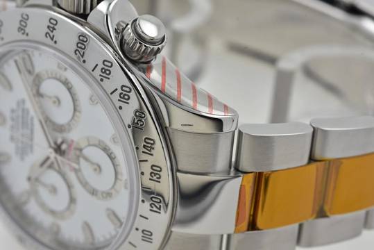  Rolex Daytona Cosmograph Rehaut 116520 LC110 Chromalight Rolex Service 01/2026 