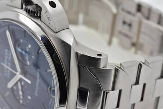 Thumbnail von Panerai Luminor Chronograph 44mm PAM 1110 Blue Dial Bracelet