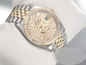 Thumbnail von Rolex Datejust 36 36mm 126233 2022 Stahl Gelbgold 750 Palmenmuster Automatik Stainless Steel 18kt Yellow Gold Jubilé-band Chronometer Oyster