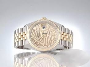 Thumbnail von Rolex Datejust 36 36mm 126233 2022 Stahl Gelbgold 750 Palmenmuster Automatik Stainless Steel 18kt Yellow Gold Jubilé-band Chronometer Oyster