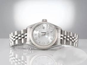 Thumbnail von Rolex Lady-Datejust Stahl Weissgold 750 Diamanten Automatik Gold Damen Stainless Steel 18kt White Gold Jubilé-band Chronometer Oyster