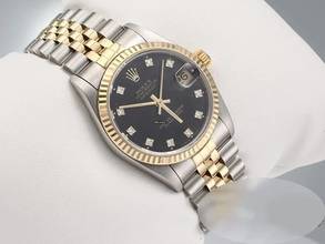 Thumbnail von Rolex Datejust 31 Medium Stahl Gelbgold 750 Diamanten Automatik Gold Stahl Stainless Steel 18kt Yellow Gold Jubilé-band Chronometer Oyster Black Dial