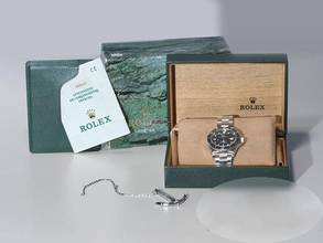 Thumbnail von Rolex Submariner Date 16610 1997 Lc100 Edelstahl Stainless Steel Oyster-band Chronometer Black Dial Automatik Taucheruhr