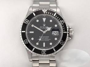 Thumbnail von Rolex Submariner Date 16610 1997 Lc100 Edelstahl Stainless Steel Oyster-band Chronometer Black Dial Automatik Taucheruhr