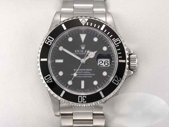  Rolex Submariner Date 16610 1997 Lc100 Edelstahl Stainless Steel Oyster-band Chronometer Black Dial Automatik Taucheruhr 