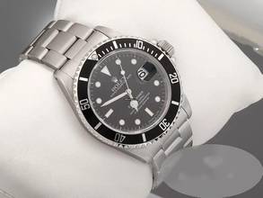 Thumbnail von Rolex Submariner Date 16610 1997 Lc100 Edelstahl Stainless Steel Oyster-band Chronometer Black Dial Automatik Taucheruhr