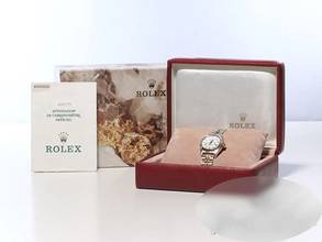 Thumbnail von Rolex Lady-Datejust Edelstahl Gelbgold 750 Diamanten Automatik Gold Stahl Stainless Steel 18kt Yellow Gold Jubilé-band Chronometer Oyster White Dial