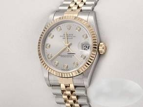 Thumbnail von Rolex Datejust 31 Stahl Gelbgold 750 2003 Diamanten Automatik Gold Stahl