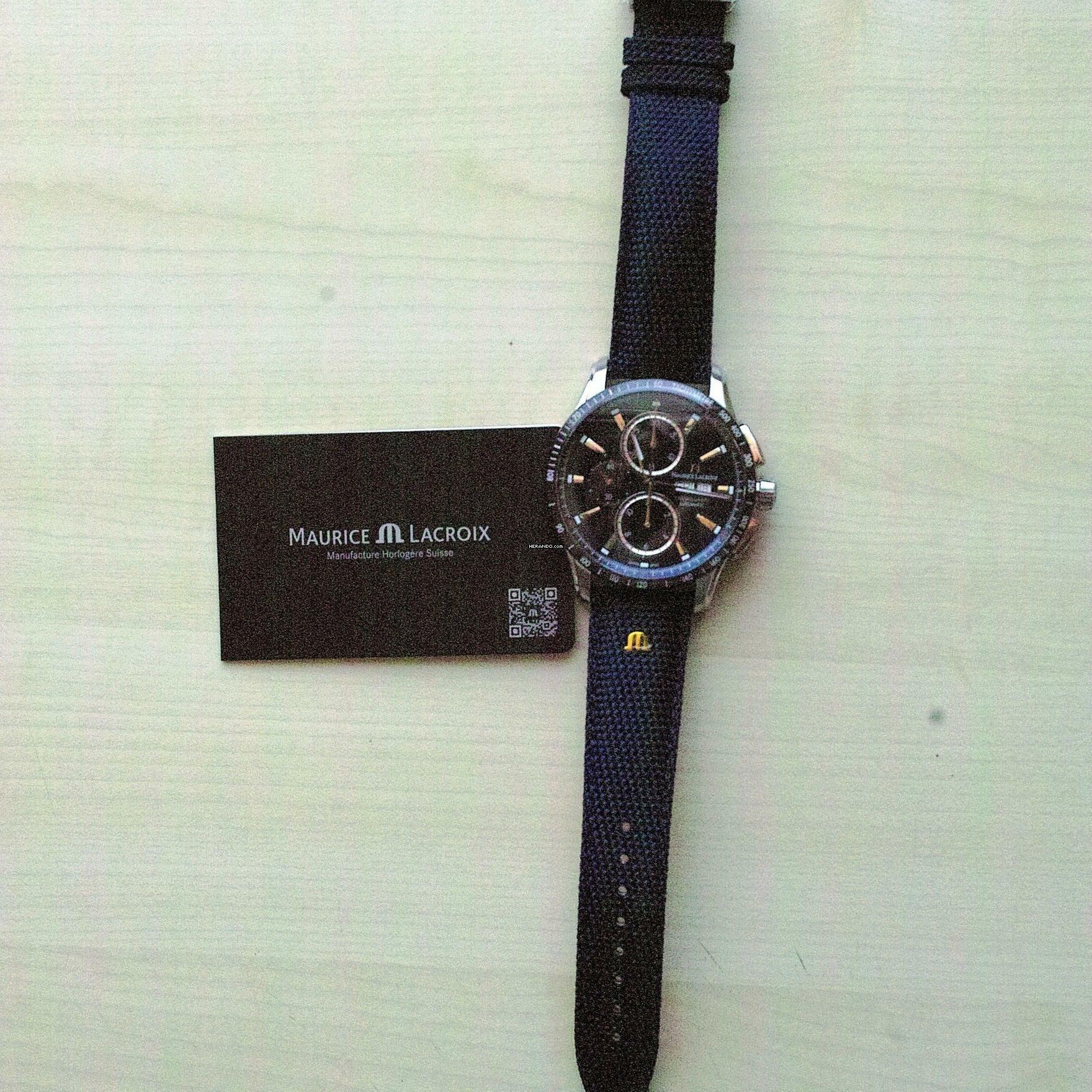 Thumbnail von Maurice Lacroix Pontos S Chronograph Blau NEW FULL SET