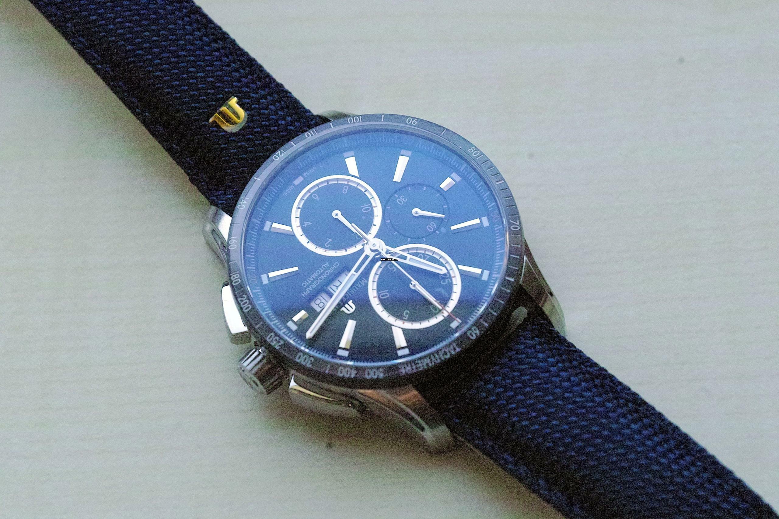 Thumbnail von Maurice Lacroix Pontos S Chronograph Blau NEW FULL SET