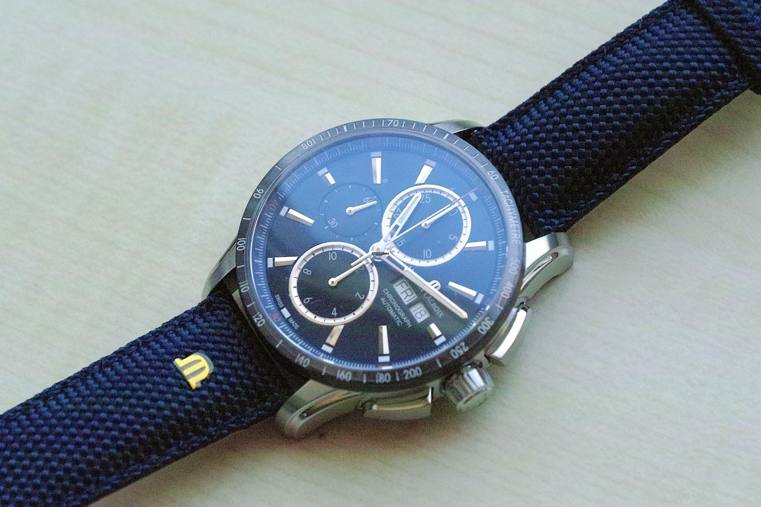 Thumbnail von Maurice Lacroix Pontos S Chronograph Blau NEW FULL SET