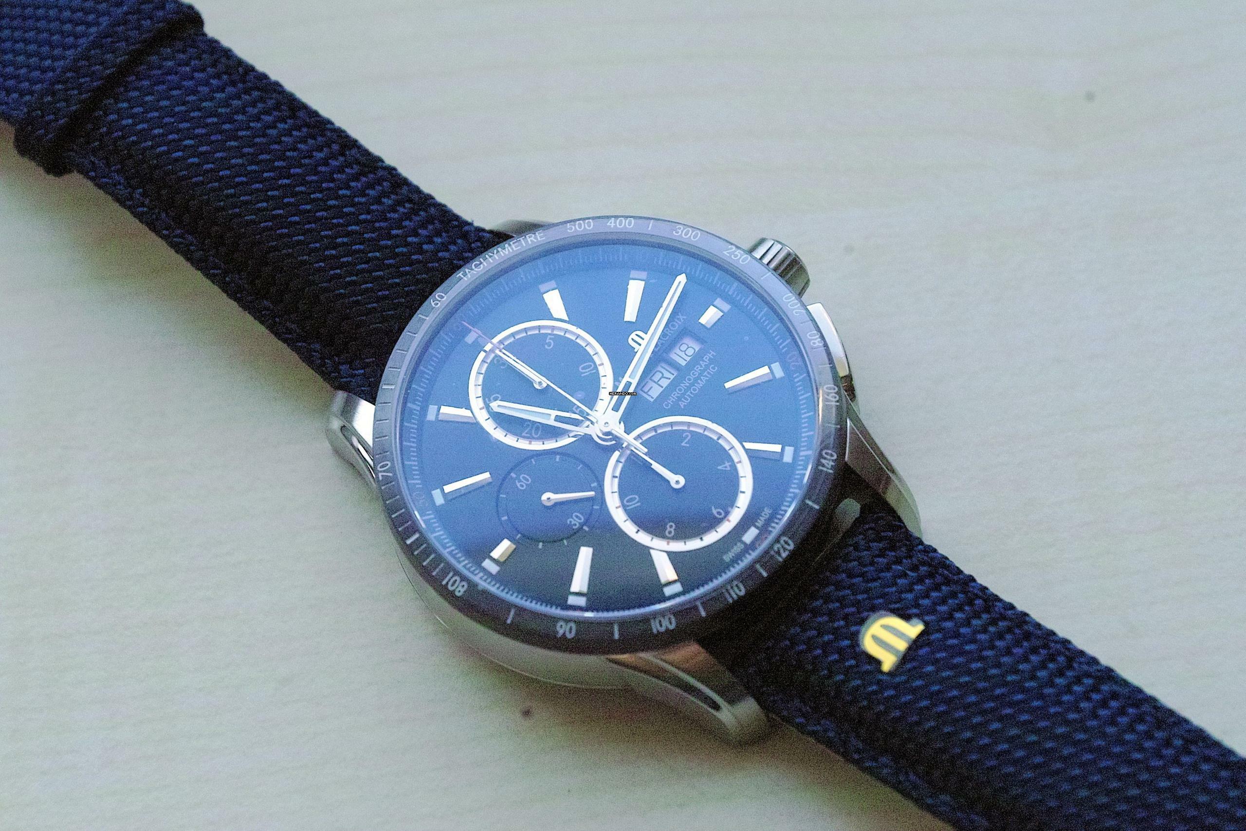 Thumbnail von Maurice Lacroix Pontos S Chronograph Blau NEW FULL SET