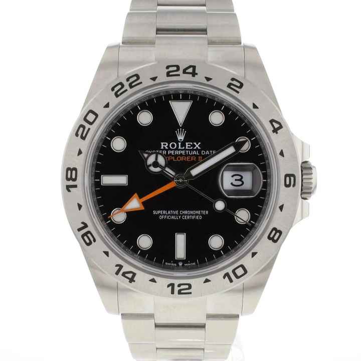  Rolex Explorer II Black Dial 226570 NEW 