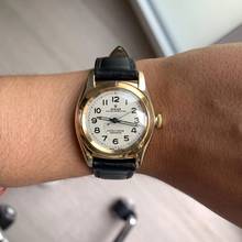 Thumbnail von Rolex Oyster Perpetual 3131 BubbleBack Ivory radium dial yellow gold 14KT 1948's