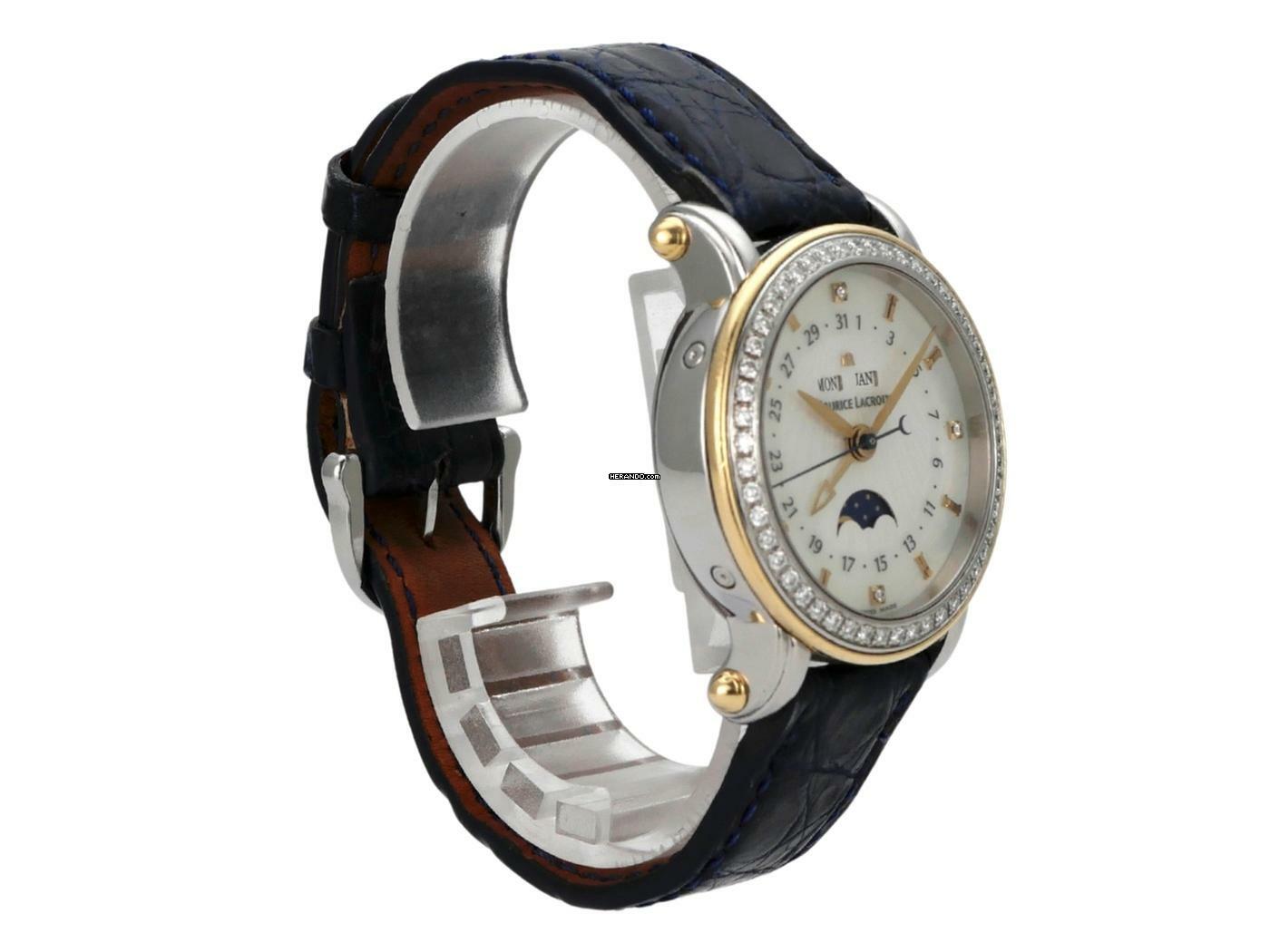 Thumbnail von Maurice Lacroix Masterpiece Phases de Lune Dame MP6066-DY501-17G