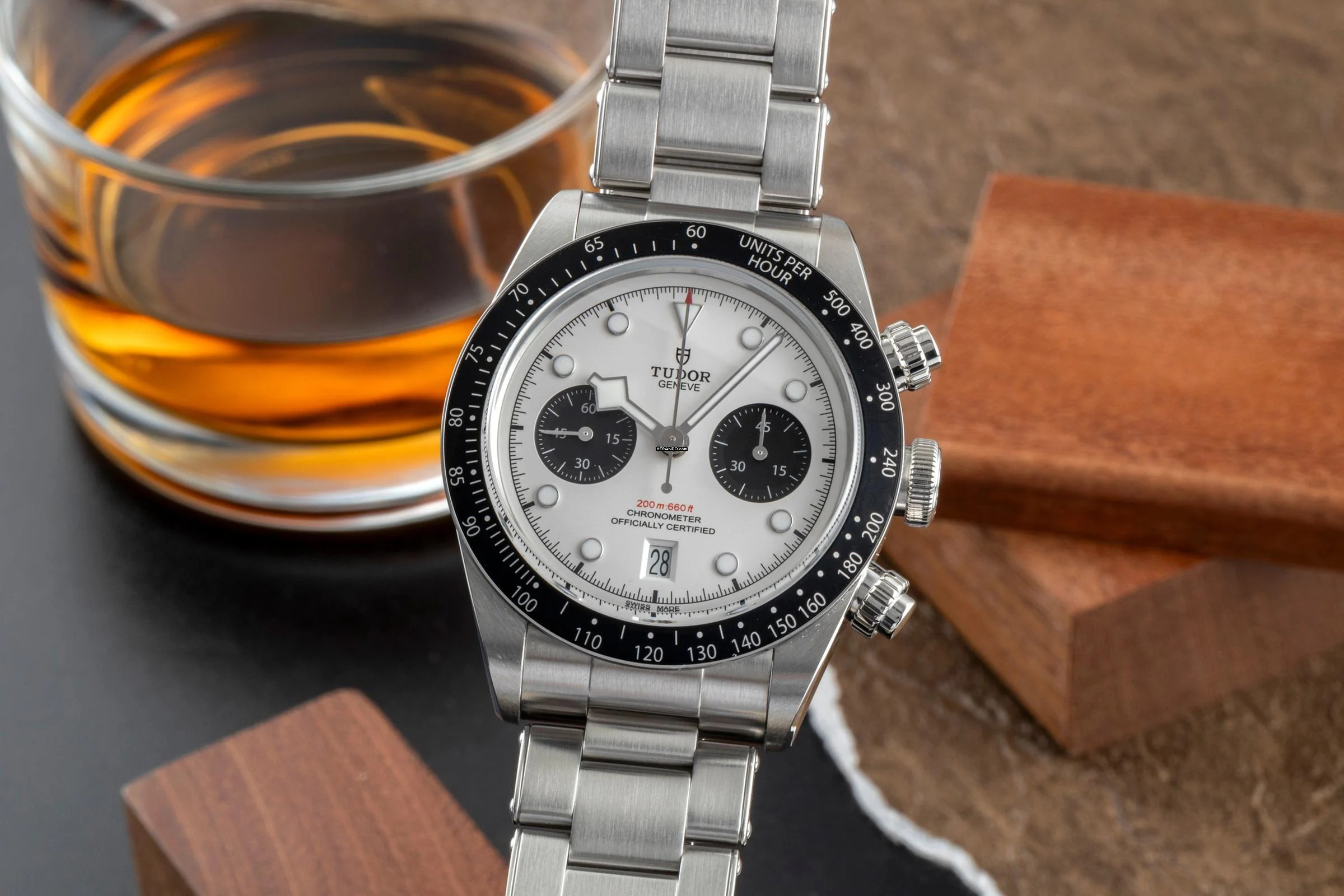  Tudor Black Bay Chrono Chronograph Stahl Automatik Herrenuhr Ref. 79360N-0002 B&P 2022 