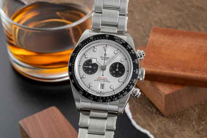  Tudor Black Bay Chrono Chronograph Stahl Automatik Herrenuhr Ref. 79360N-0002 B&P 2022 