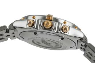 Thumbnail von Breitling Crosswind Chronograph Stahl / Gold Automatik Herrenuhr B13055 B&P 1999