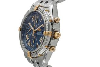 Thumbnail von Breitling Crosswind Chronograph Stahl / Gold Automatik Herrenuhr B13055 B&P 1999
