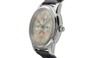 Thumbnail von Glashütte Original 1845 Stahl Handaufzug Herrenuhr Ref. 1-49-01-03-01-04 B&P 1998