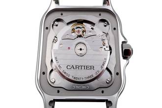 Thumbnail von Cartier Santos de Cartier Stahl Automatik Herrenuhr Ref. WSSA0009