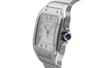 Thumbnail von Cartier Santos de Cartier Stahl Automatik Herrenuhr Ref. WSSA0009