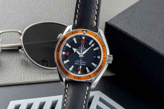  Omega Seamaster Planet Ocean Automatik Edelstahl Ref. 2908.50.00 Klassiker 