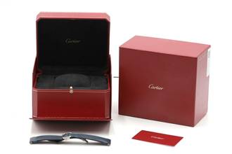 Thumbnail von Cartier Santos Stahl Automatik Herrenuhr Medium WSSA0013 B&P 2020